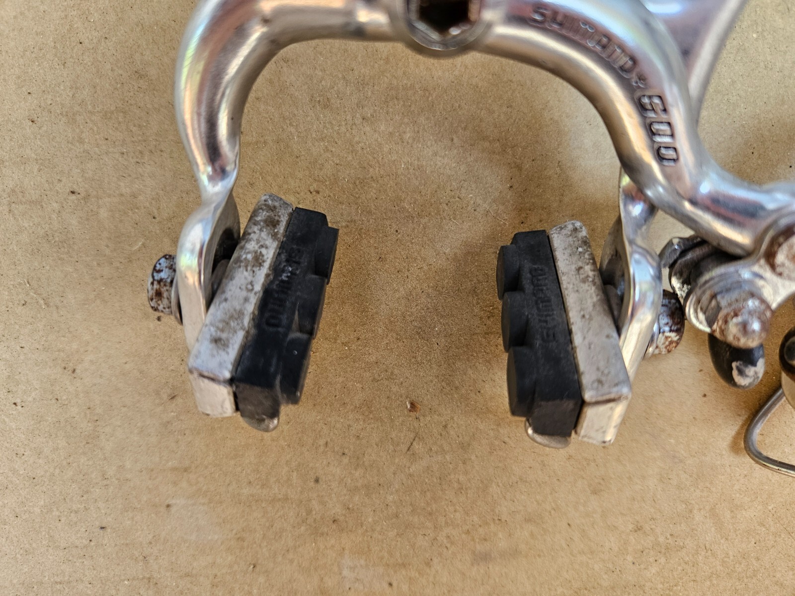 Shimano 600 Arabesque Road Bike Brake Calipers Front + Rear Set Japan low miles