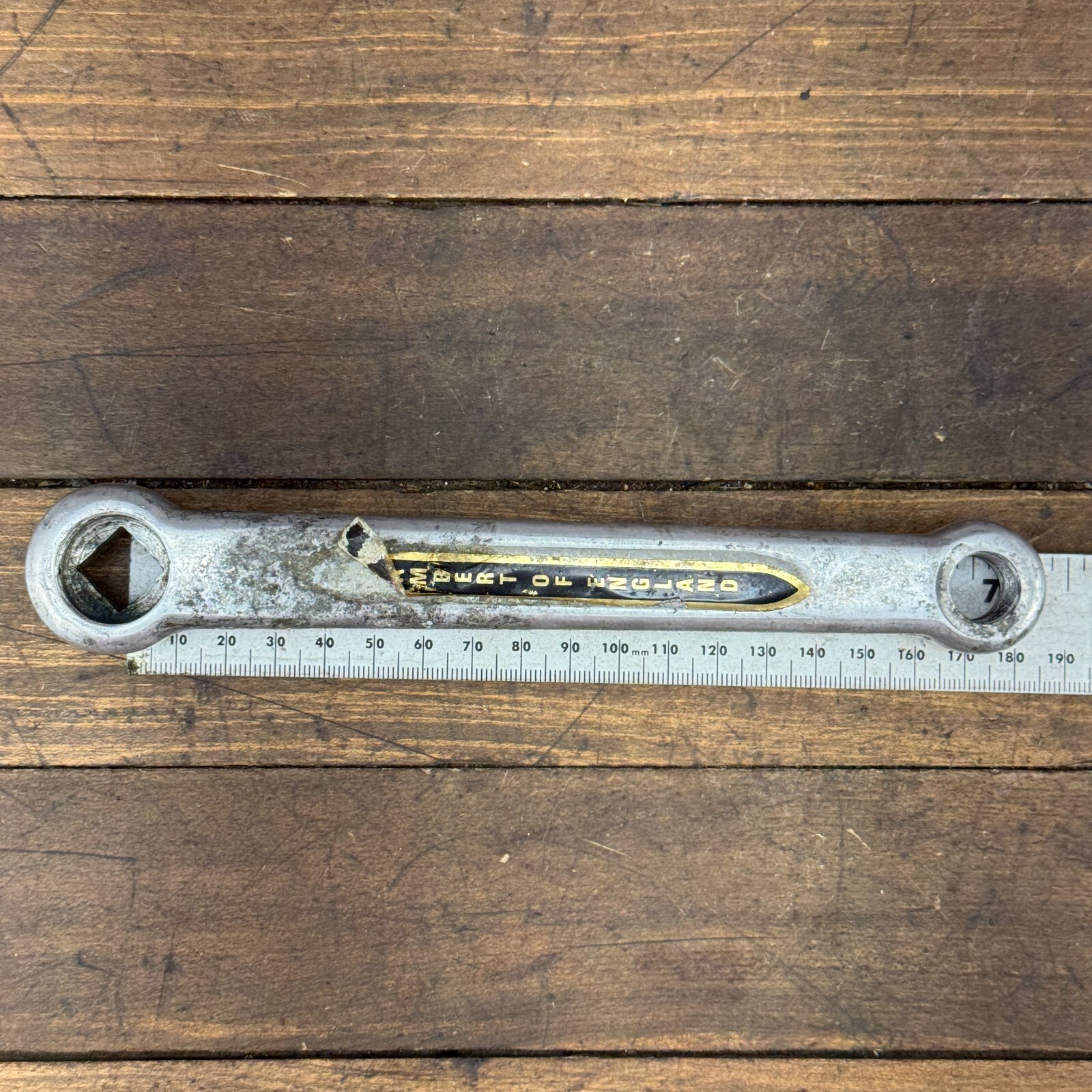 Vintage Lambert Left Crank Arm 170 mm Square LEFT ONLY ORPHAN Of England