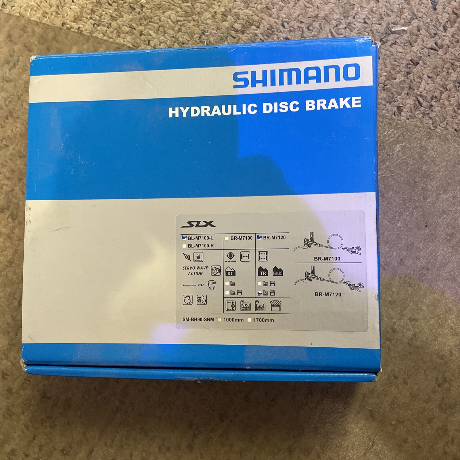 NEW Shimano SLX BL-M7100/BR-M7120 Disc Brake Lever – Front – IM7120JLFXNA100