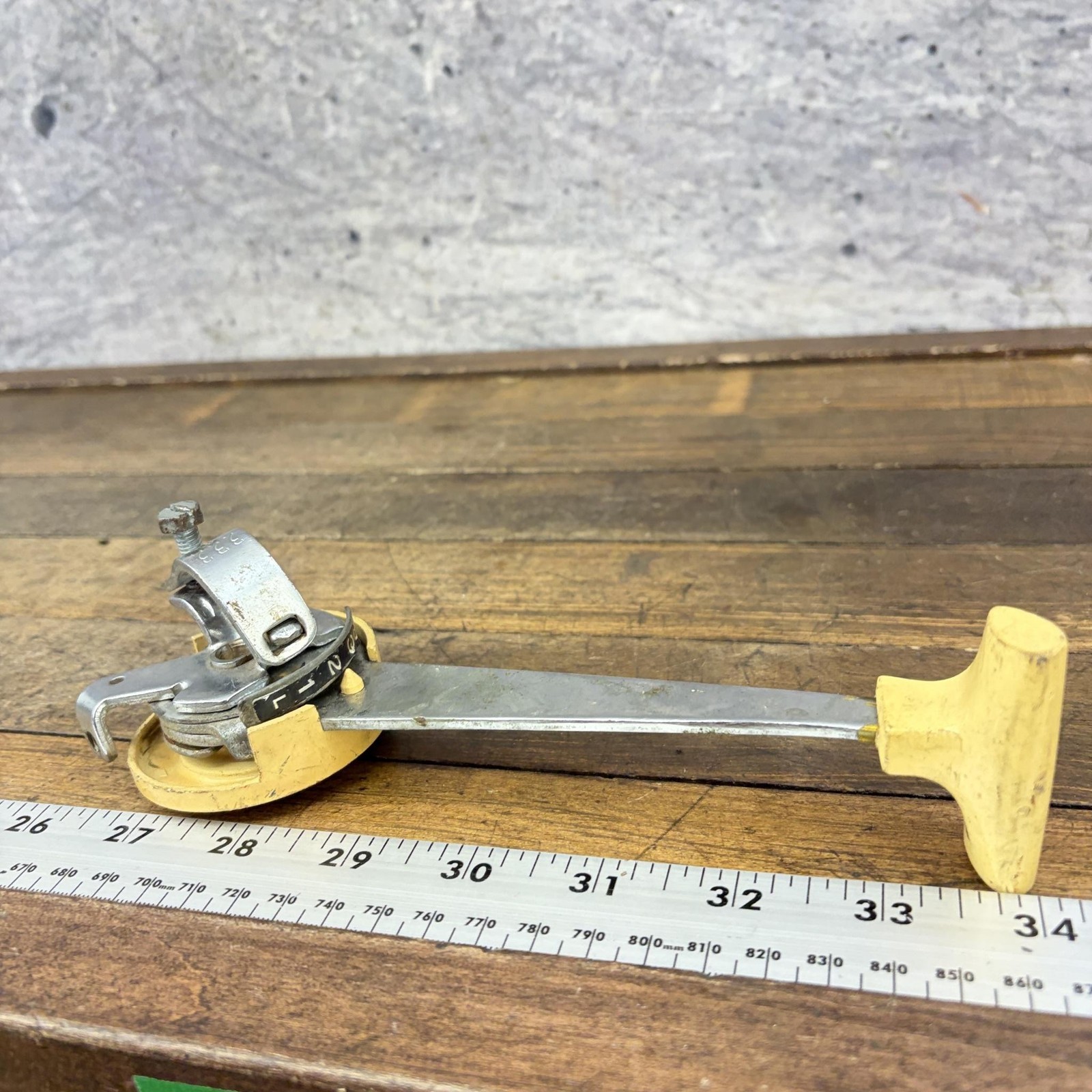 Vintage Shimano Click Stick 3 Speed Shifter 333 3s Yellow Muscle Bike Frame 70s