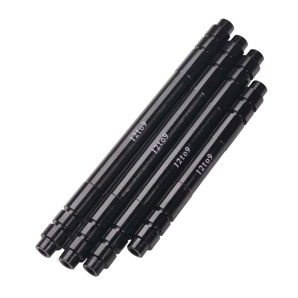 Bike Thru Axle Adapter 100110135142148mm Convert 12 15mm to 9mm QR Hub