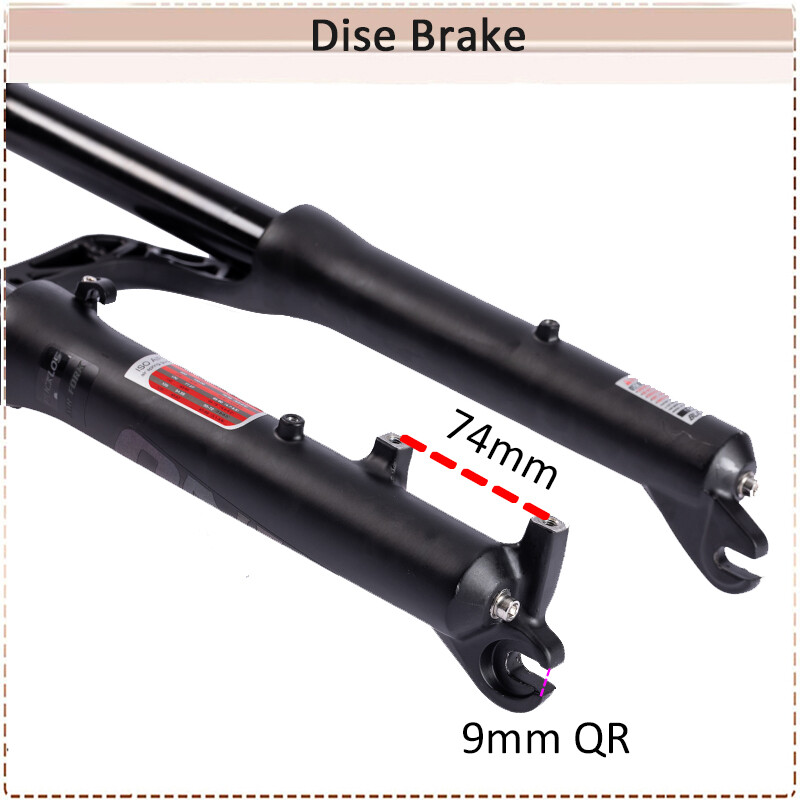 BUCKLOS 20 inch 4.0 Fat Tire E-Bike Air Suspension Fork 180mm Travel Front Forks