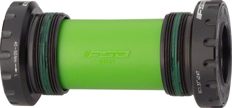 FSA Road Stainless Steel MegaExo Cartridge Bearings BSA (English) Bottom Bracket
