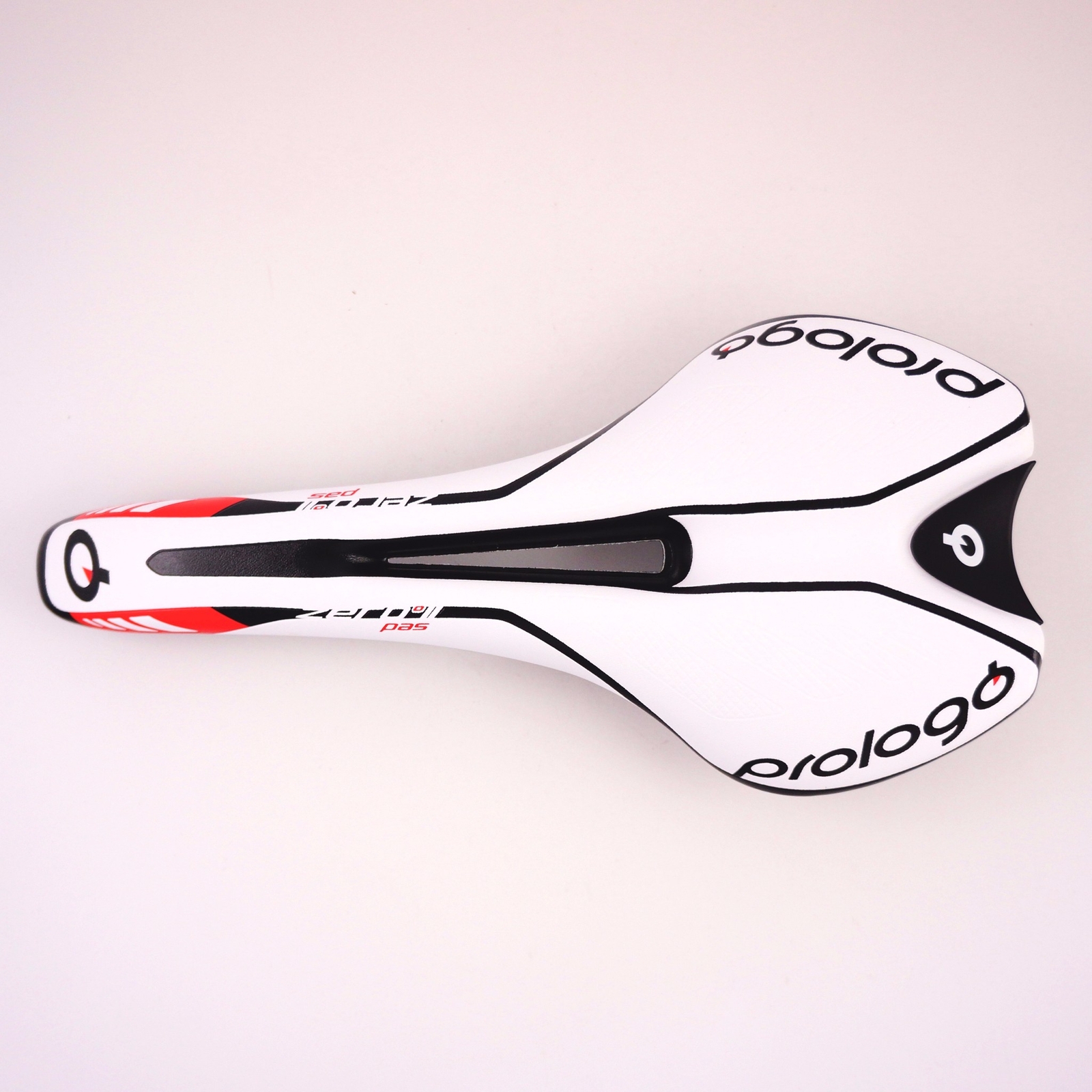 PROLOGO ZERO Pas II White Road Mountain MTB Bike Flat Gel Saddle