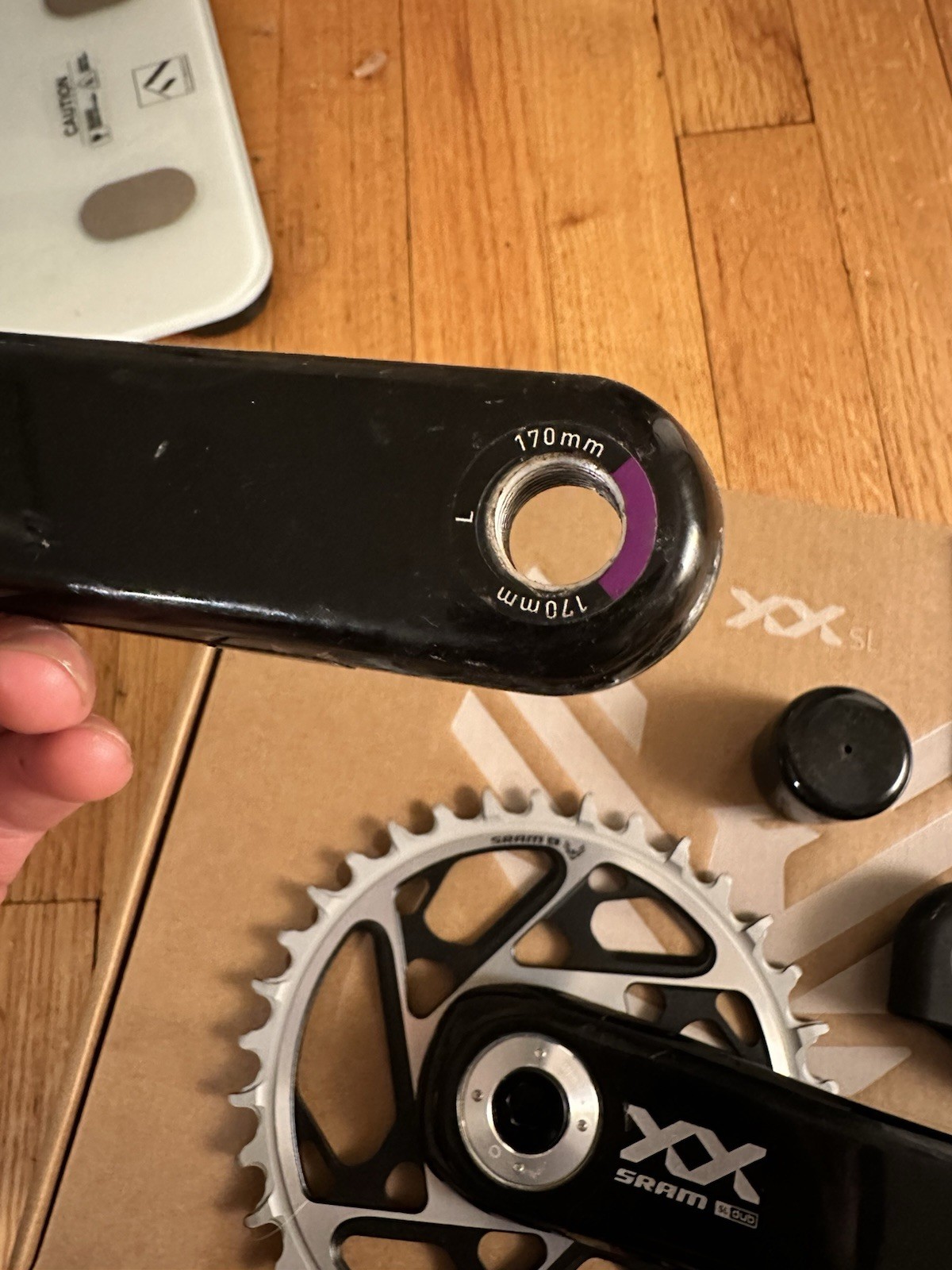 SRAM XX SL Crankset | 170mm | DUB | Q168 | New 34t Chainring