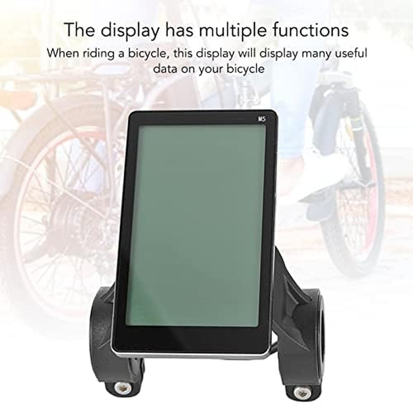 Electric LCD Display, DC 24V 36V 48V 60V 64V Universal M5 LCD Panel Screen for E
