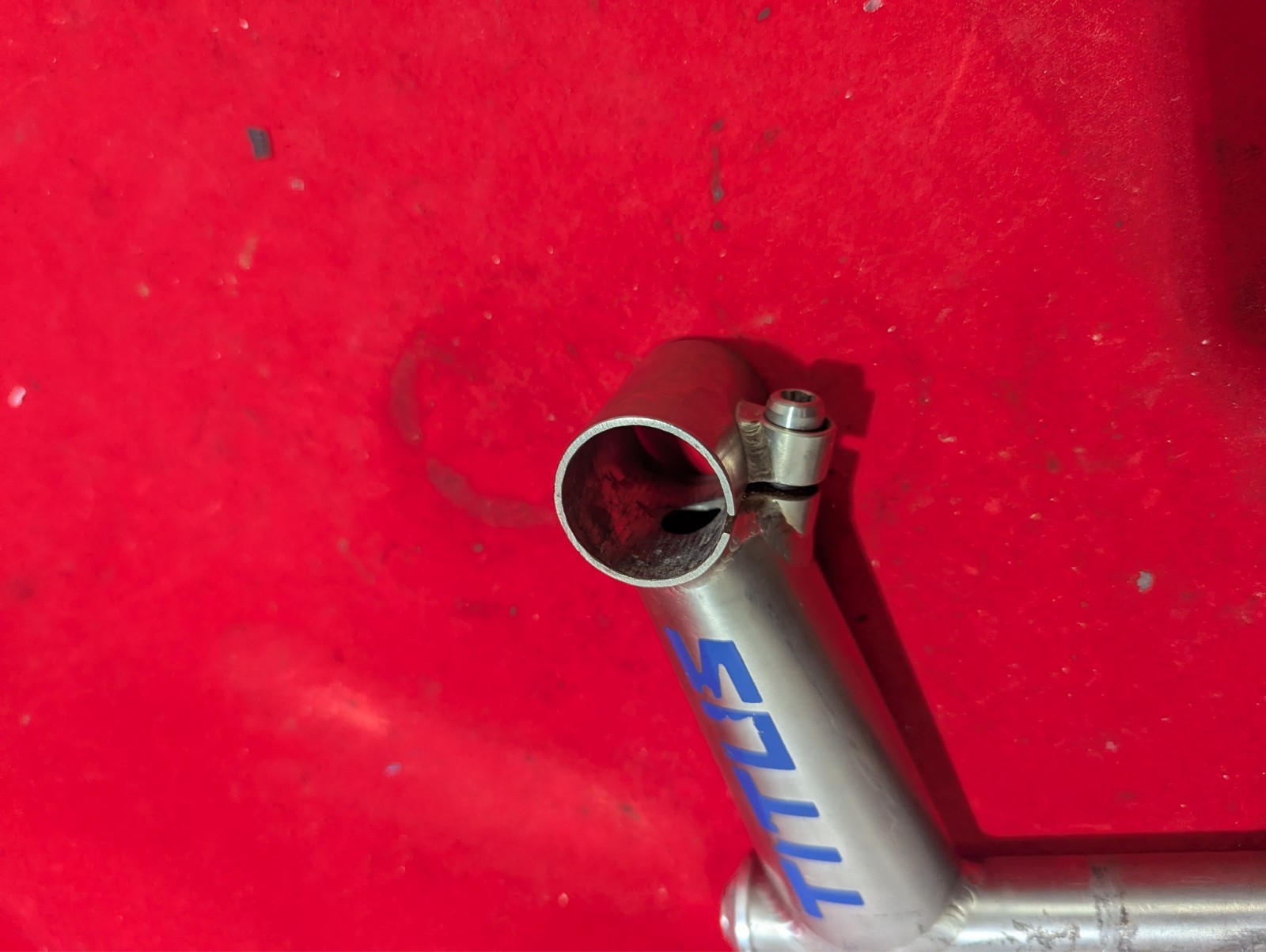 Vintage Titanium Mountain Bike MTB Stem 120mm 1 1/8 Quill 25.4mm