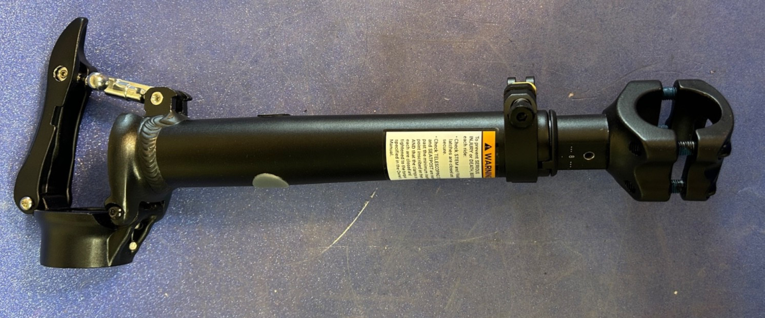 Very Heavy Duty Telescopic Stem, Seat, Post, onH