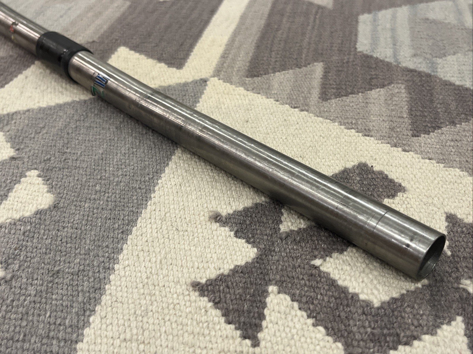 Dean Titanium Flat Handlebars 22.2 with 25.4mm shim, 23″ Wide and ~3° Sweep