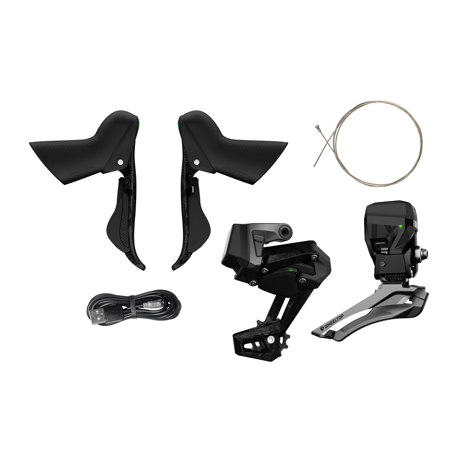 WHEELTOP EDS-TX Wireless Carbon Electronic Shifter/Derailleur (Road Bike)