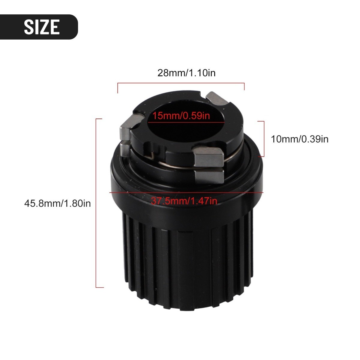 Mountain Bike Road Bike 12 Speed Freehub MicroSpline Micro-Spline Flywheel