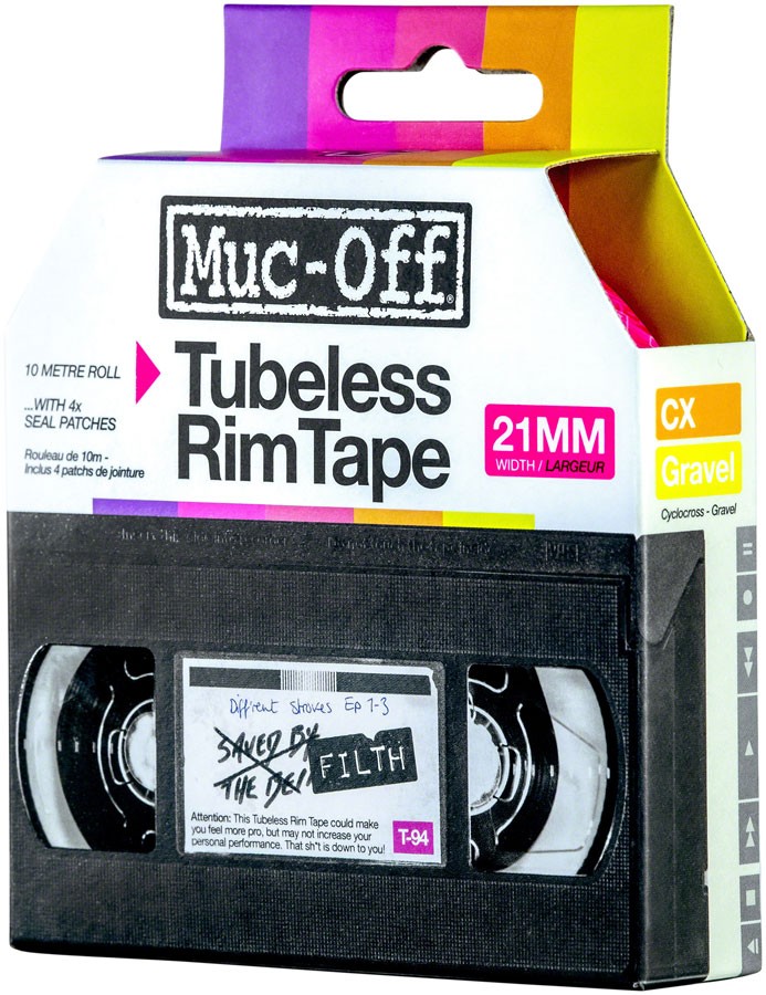 Muc-Off Rim Tape – 10m Roll, 21mm