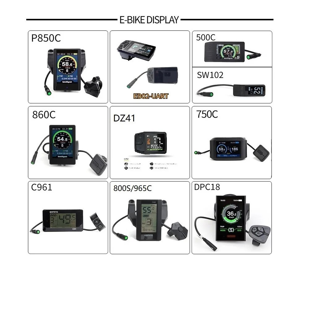 Ebike BAFANG 52V 1000W BBSHD Uart Mid Drive Motor Conversion Kit BB 68/100/120mm
