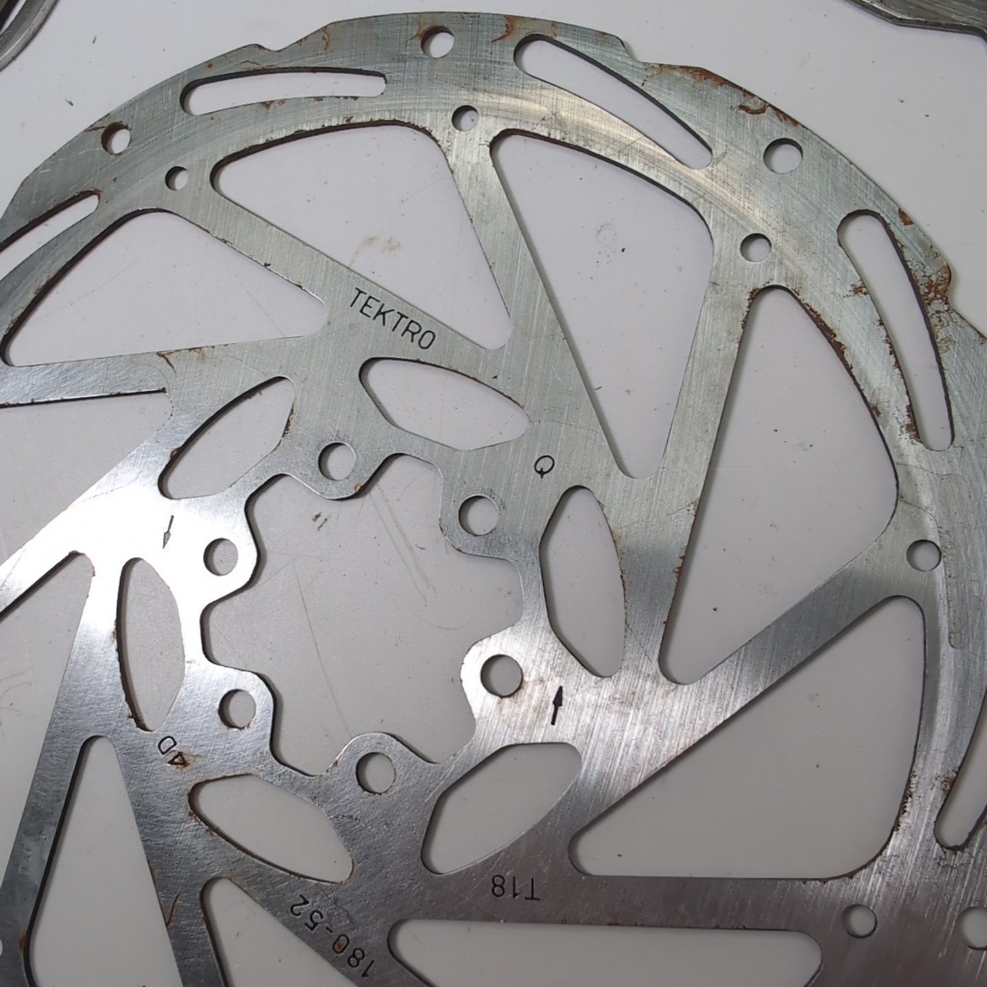 Bicycle Disc Brake Rotors Mixed Sizes Used Lot of 4