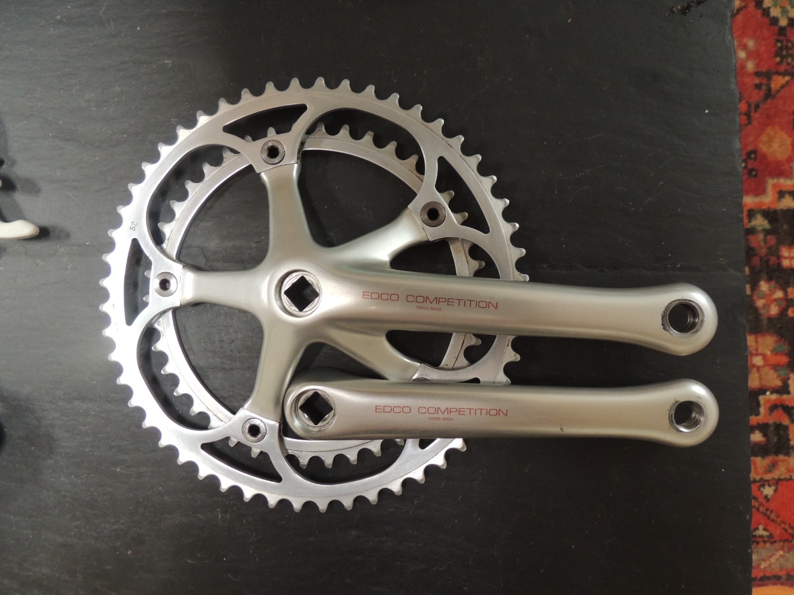 Edco Cold Forged Competition Crankset 144 BCD 52-42 170mm VGC+