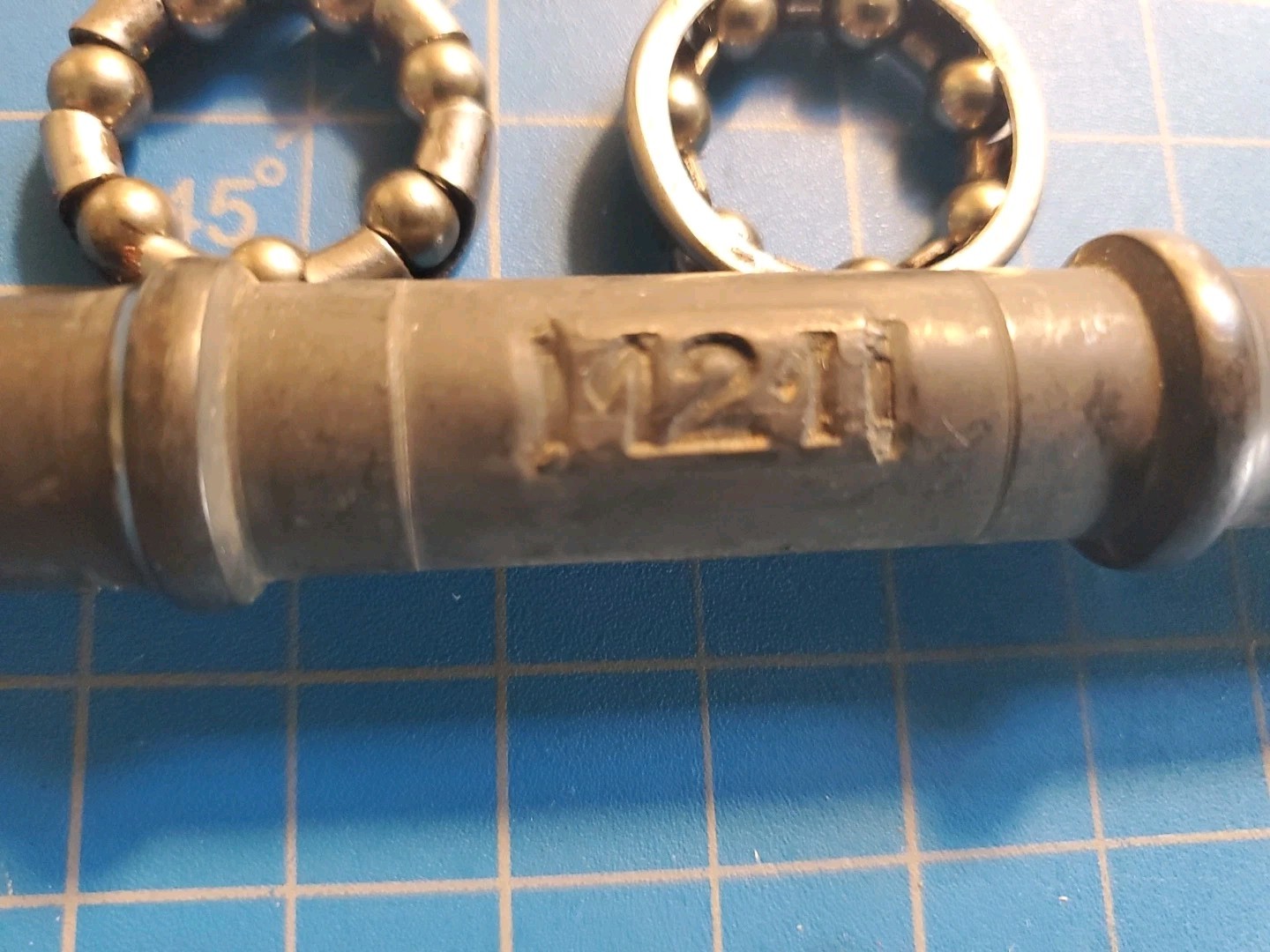bottom bracket NERVAR made in France for road bike FRA 121 mm