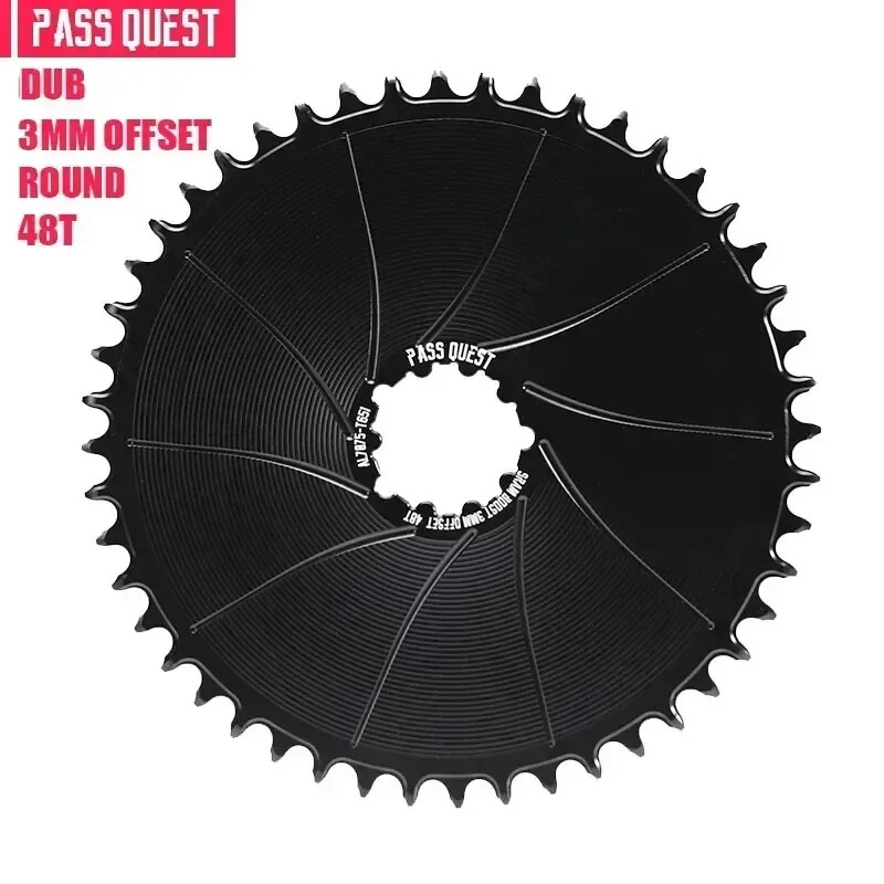 3mm Offest Direct Mount Chainring for 12 Speed Norrow Wide Teeth Chainwheel