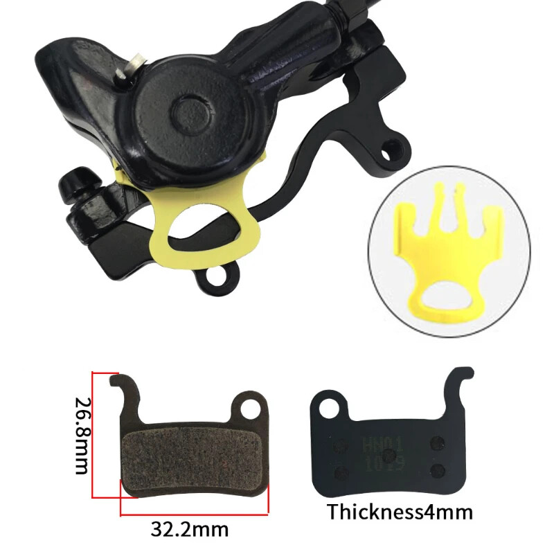Mountain Bike Oil Brake Set Front & Rear 850mm/1450mm Hydraulic Disc Brake Set