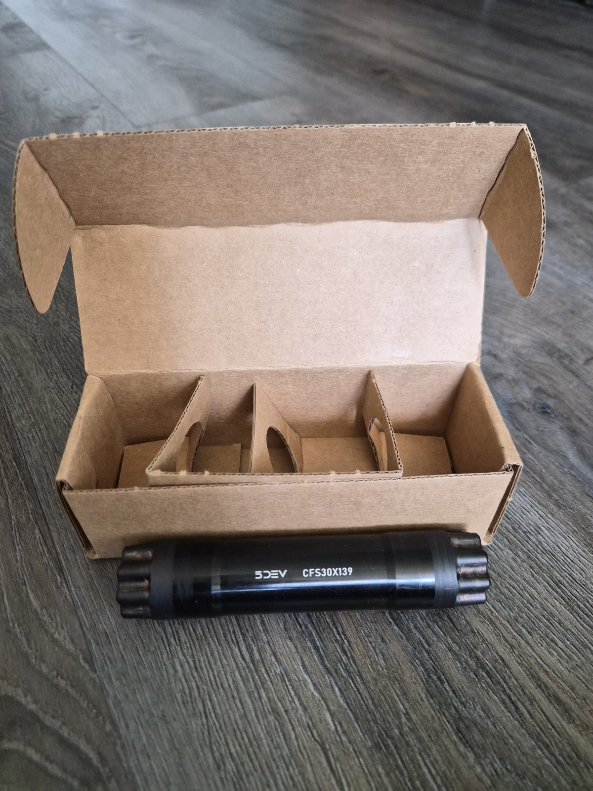 5Dev SuperBoost+ (139mm) Spindle 30mm