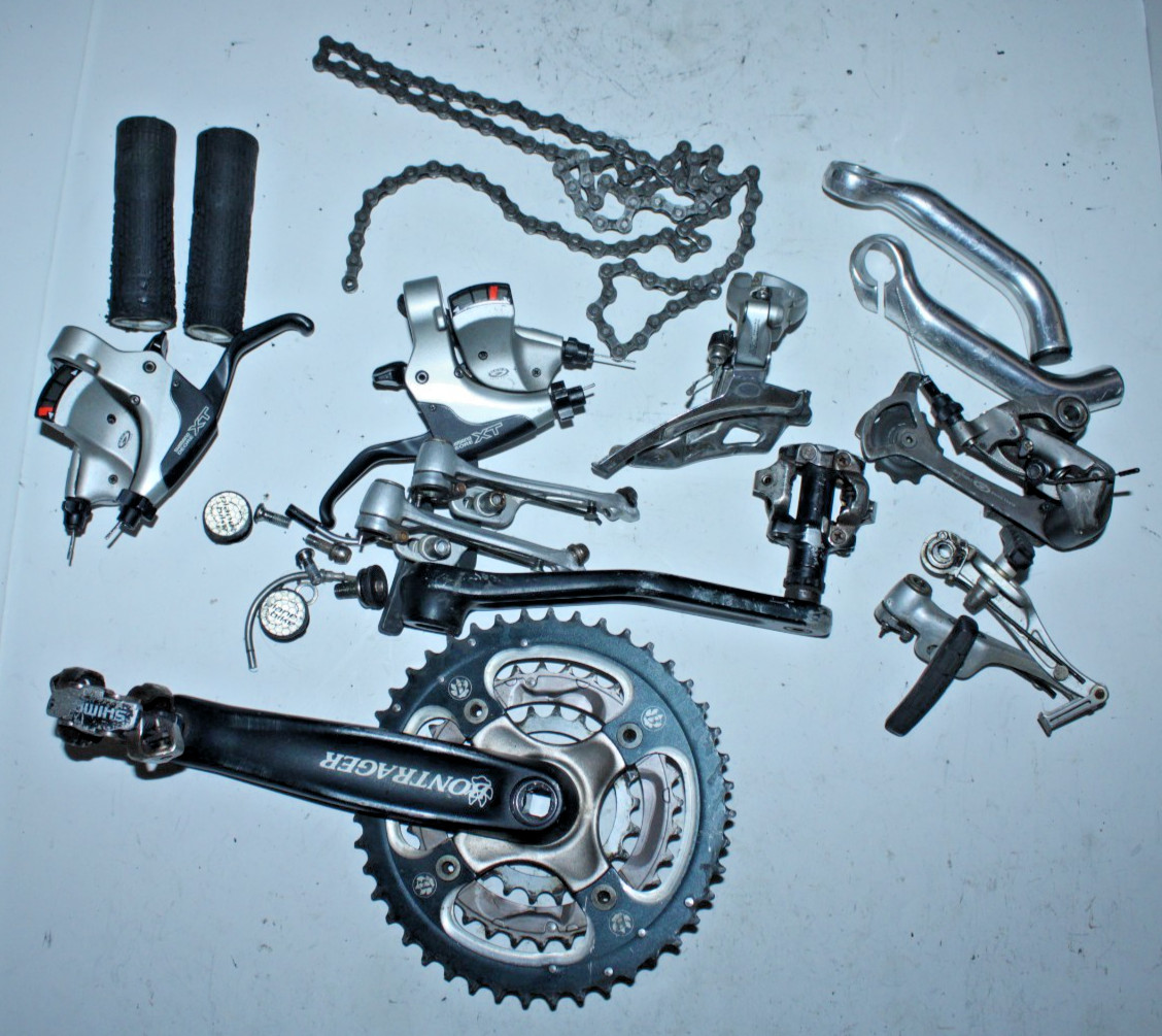 MTB Groupset Bontrager Race Crankset ST-M760 FD-M751 RD-M952 Avid Single Digit 5