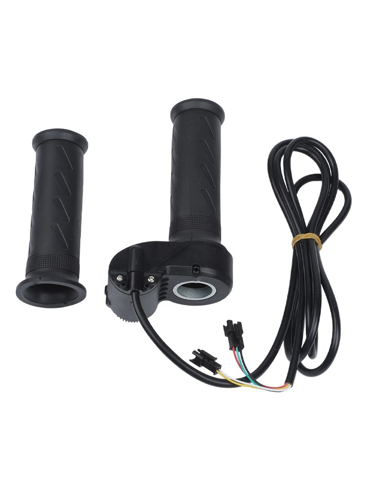 5Pin Throttle Handlebar Pair with for Power Lock for EBike 24V 72V Voltage