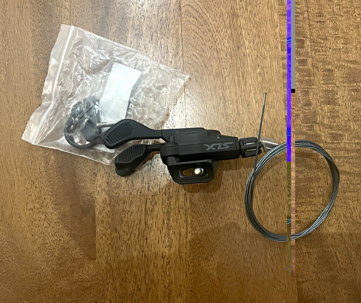 Shimano SLX 12-Speed Right Trigger Shifter w/ Cable Black SL-M7100-R