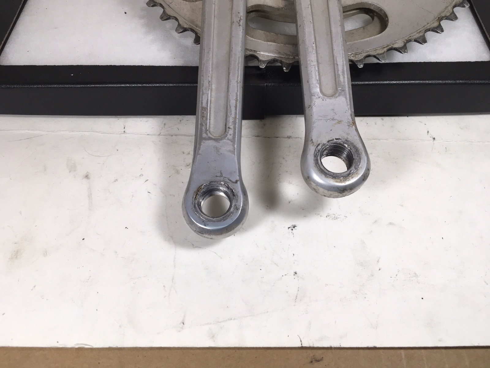 VGC, Sugino Mighty Competition, 3 piece crankset, 171mm, 54/48t chainrings
