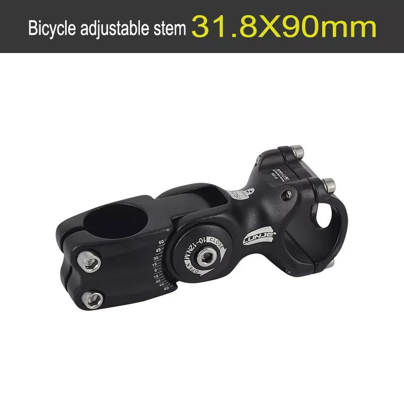 Bicycle Adjustable Stem 25.4/31.8 Handlebar Riser 90/110/130 Road Mountain Bike