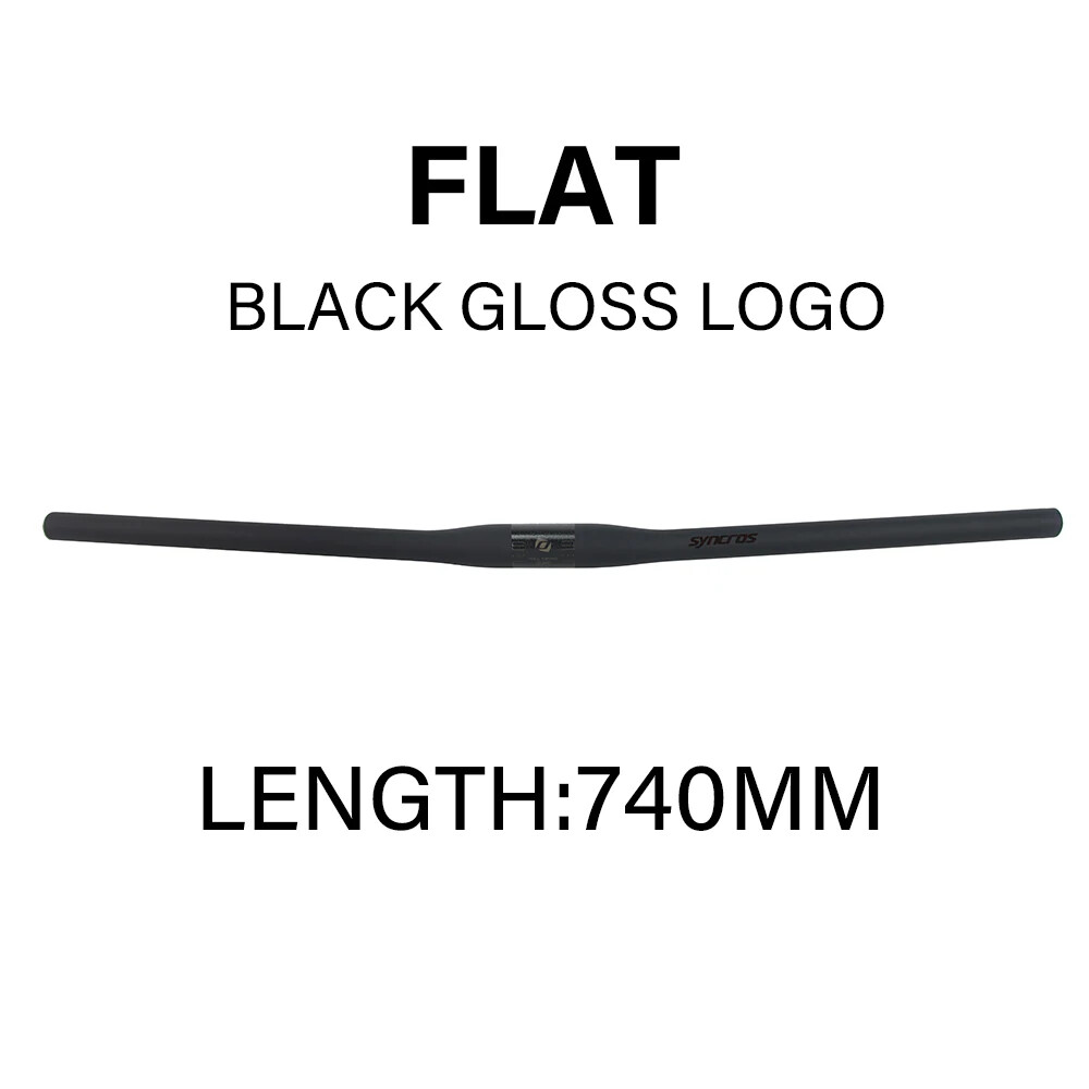 Mountain Bike Carbon Handlebar Diameter 31.8mm Length 580-740mm Bicycle Parts