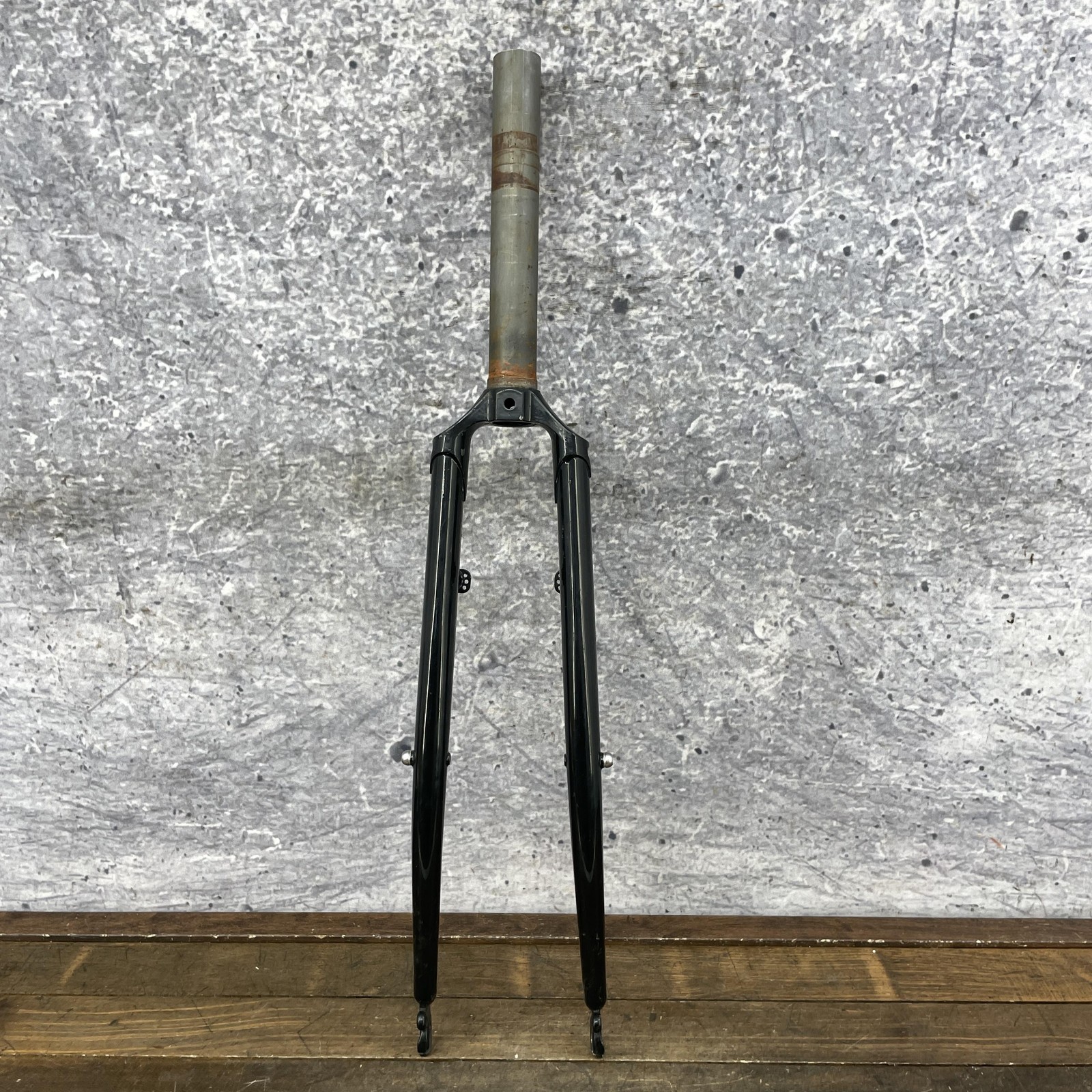 Surly 700c Fork 1 1/8 Threadless Mid-Fork V-Brake Canti QR Steel Black Gravel