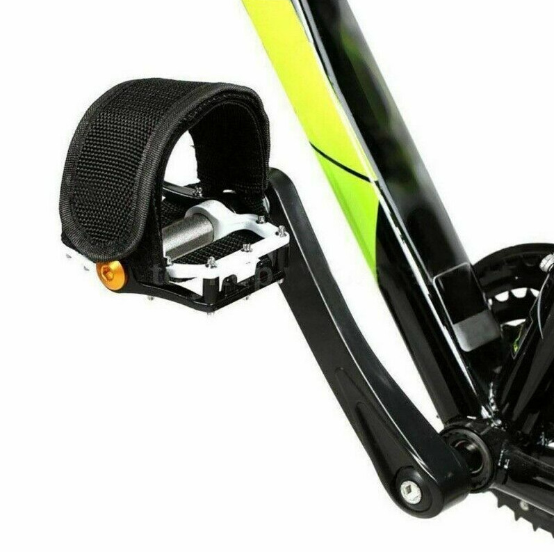 2pcs Bicycle Pedal Strap Adjustable Anti-slip Cycling Stirrups Bike Foot Holder