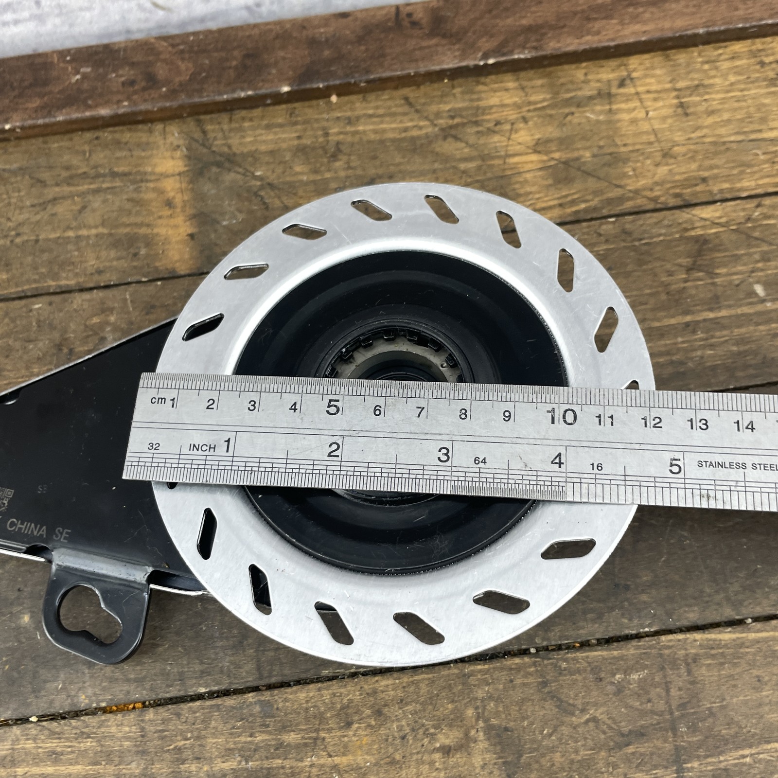 Shimano Nexus Inter-M BR-C3000 Brake Bike Hub Front Silver 120mm 645g