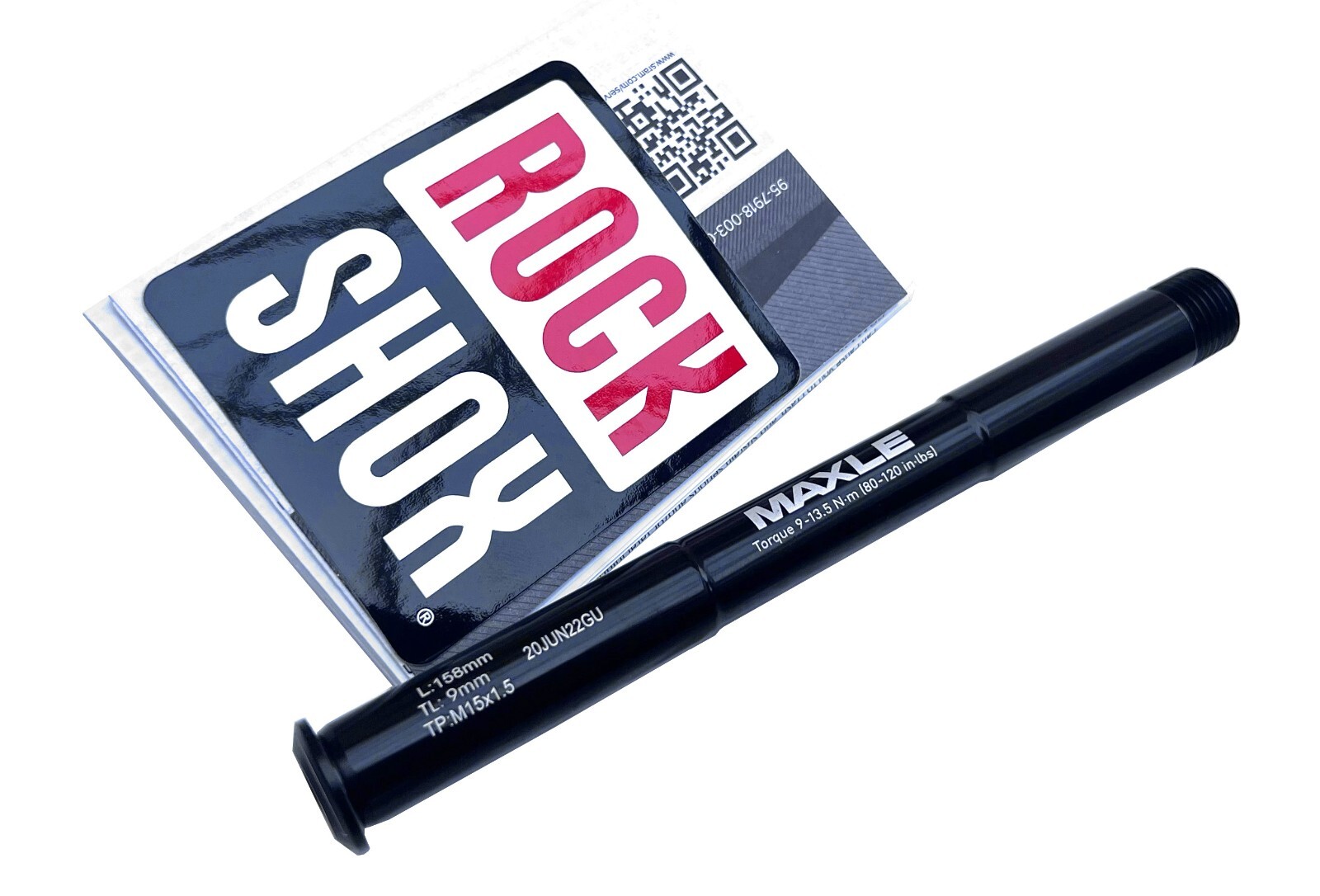 SRAM Rockshox Axle Maxle Boost 15x110mm 158mm Thru axle Rockshox fork MTB axle