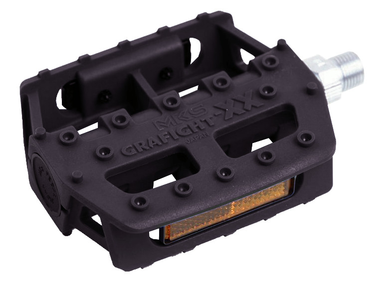 MKS Grafight XX Pedals Black 9/16