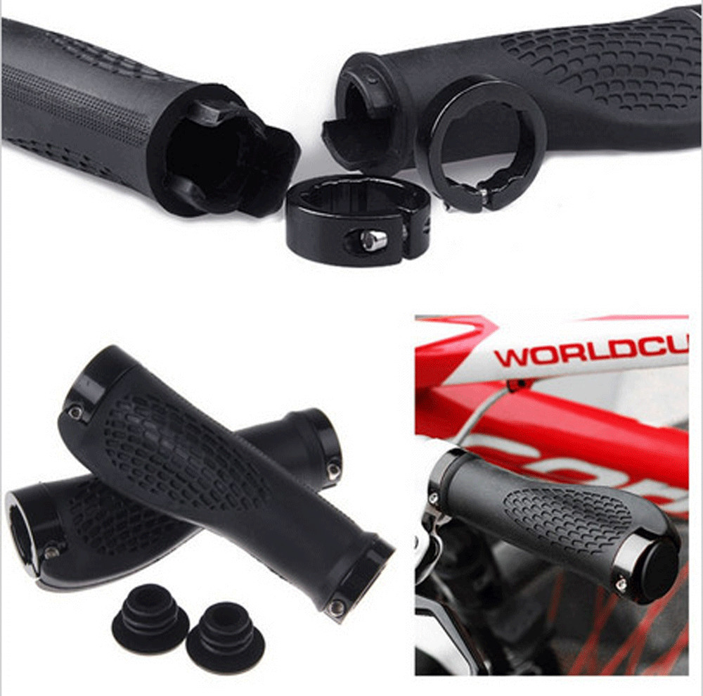 Mountain Bike Grip Rubber/Ergonomic Adjustable Handlebar Rubber Cover/Non-Slip