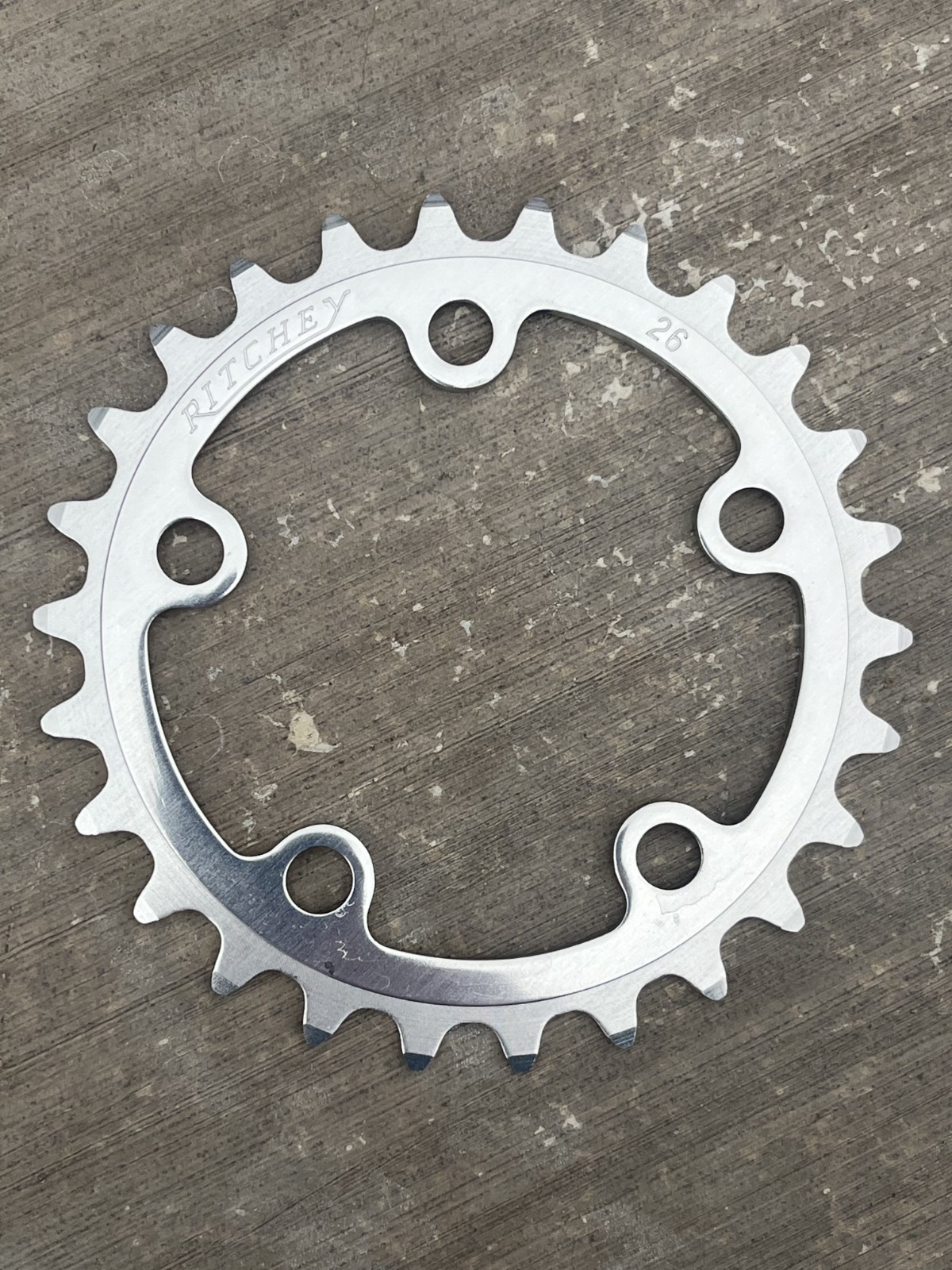 NOS Ritchey Logic Alloy Chainring | 74 BCD / 26T / Made in Japan