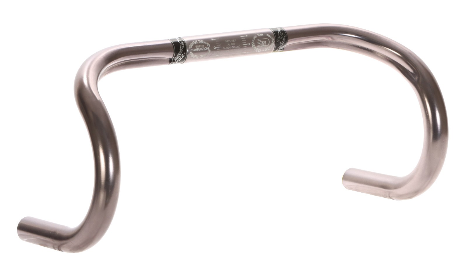 3TTT Super Competizione Merckx Bend Road Handlebar Gray 26.0mm 40cm NOS, NEW 3T