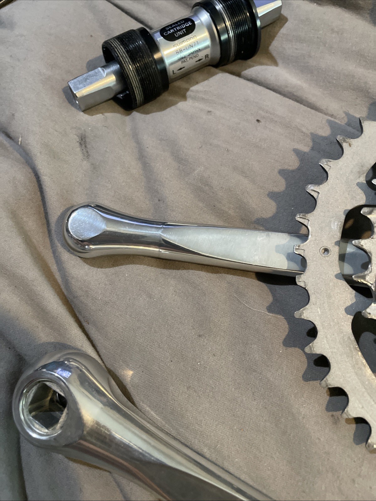 Grafton Mountain Bike Crankset 170mm longNew Old Stock