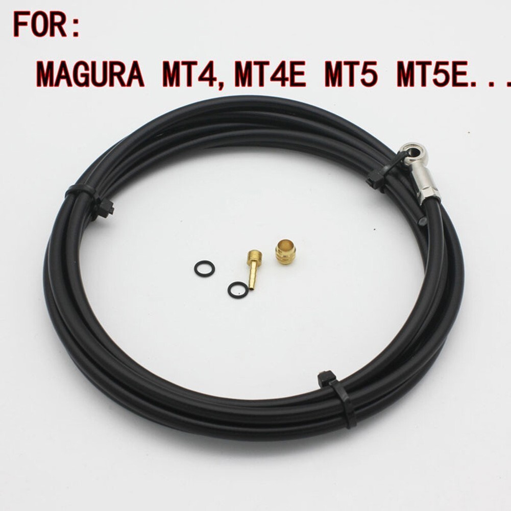 Rubber Bicycle Kit Black New 2m Brake Hose For -Magura Mt4/Mt5/Mt6/Mt7/Mt8 & MT