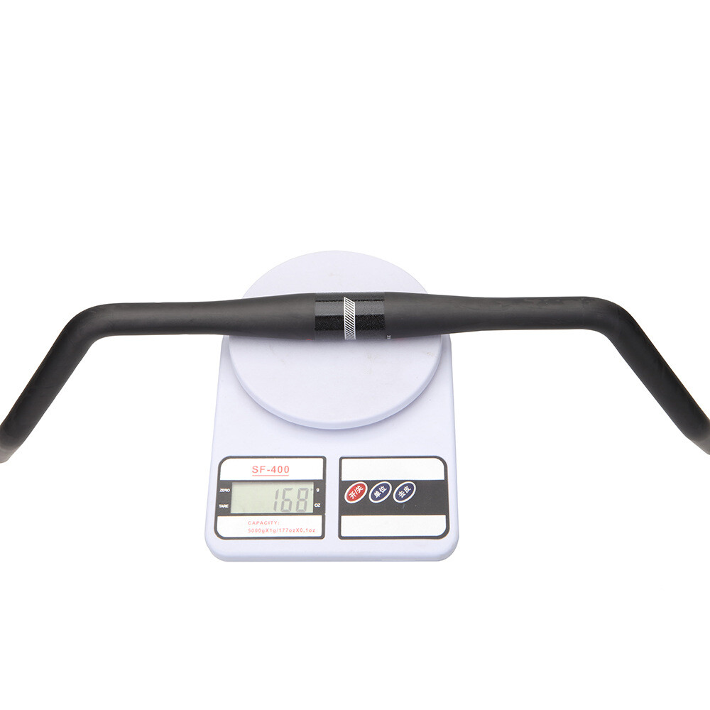 Carbon Fibre Mountain Bike Bullhorn Bar mtb Handlebar Flat Rise 31.8*600-720mm