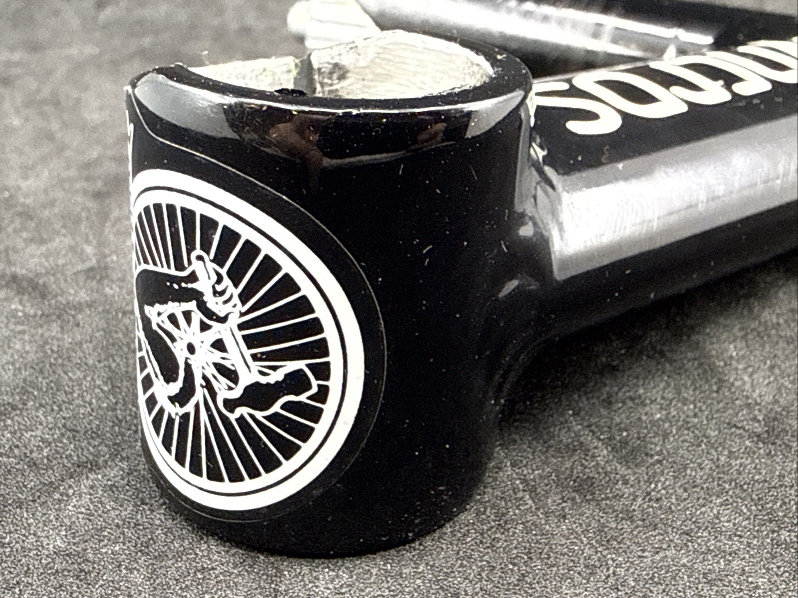 Vintage SYNCROS Black 115mm Length 26.0mm Clamp Alloy 22.2 Quill Road Stem
