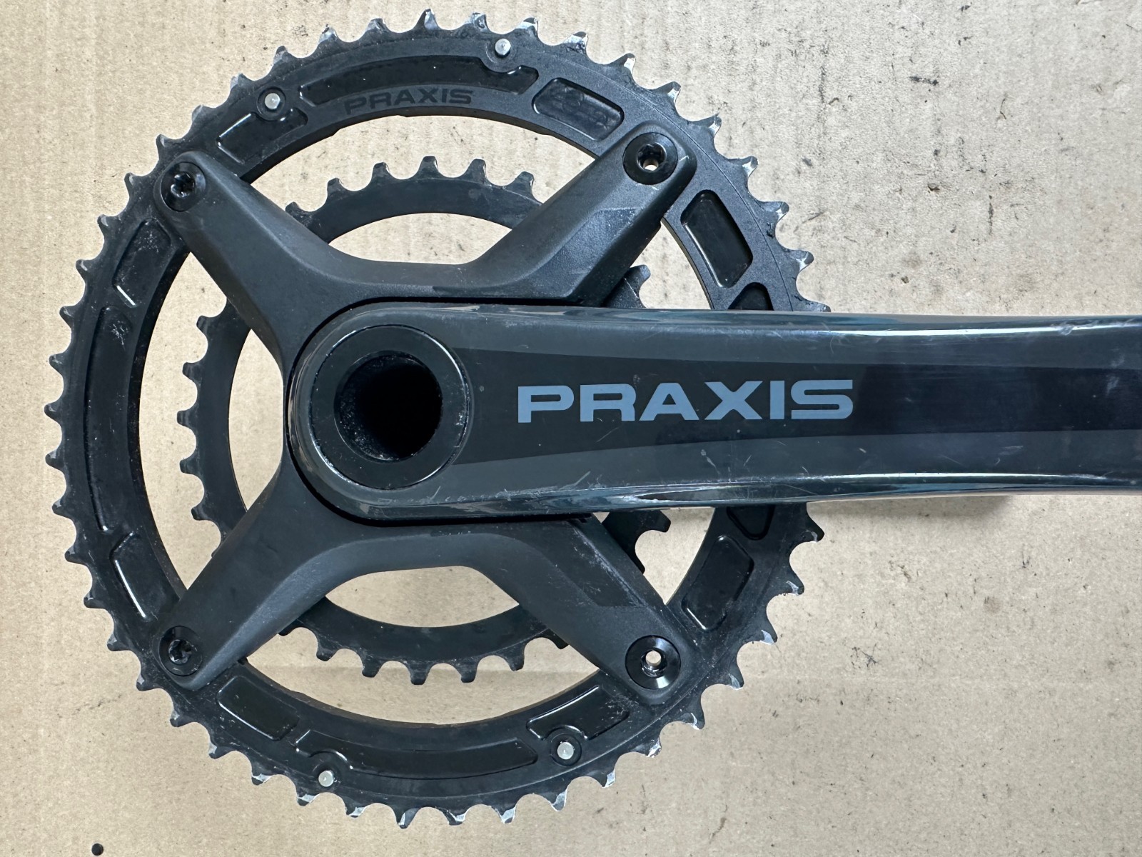 Praxis Works Zayante M30 Carbon Double Crankset 10/11 Speed, 175mm 48/32T & BB