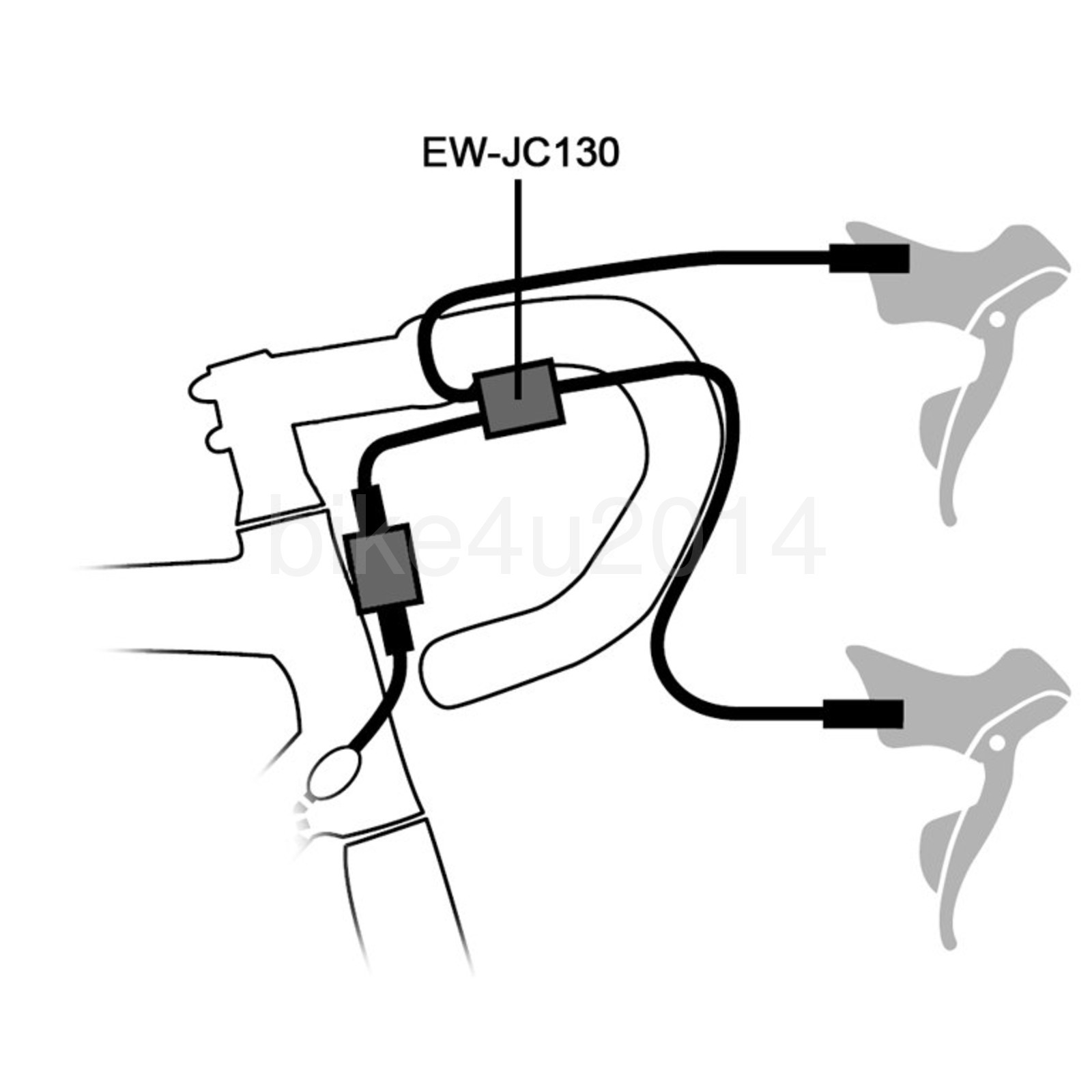 Shimano EW-JC130-MM Junction (B) E-Tube Y-Split 550/550/50mm cable