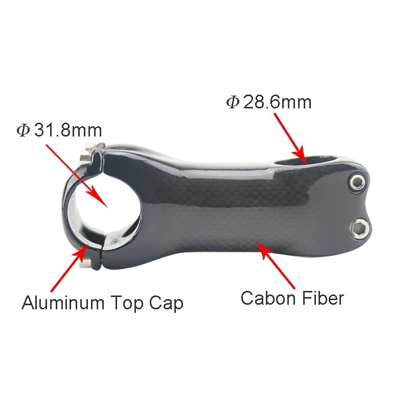 Carbon Stem Handlebar Road Bicycle Stems for Mountain Bike MTB Stem for Cycling