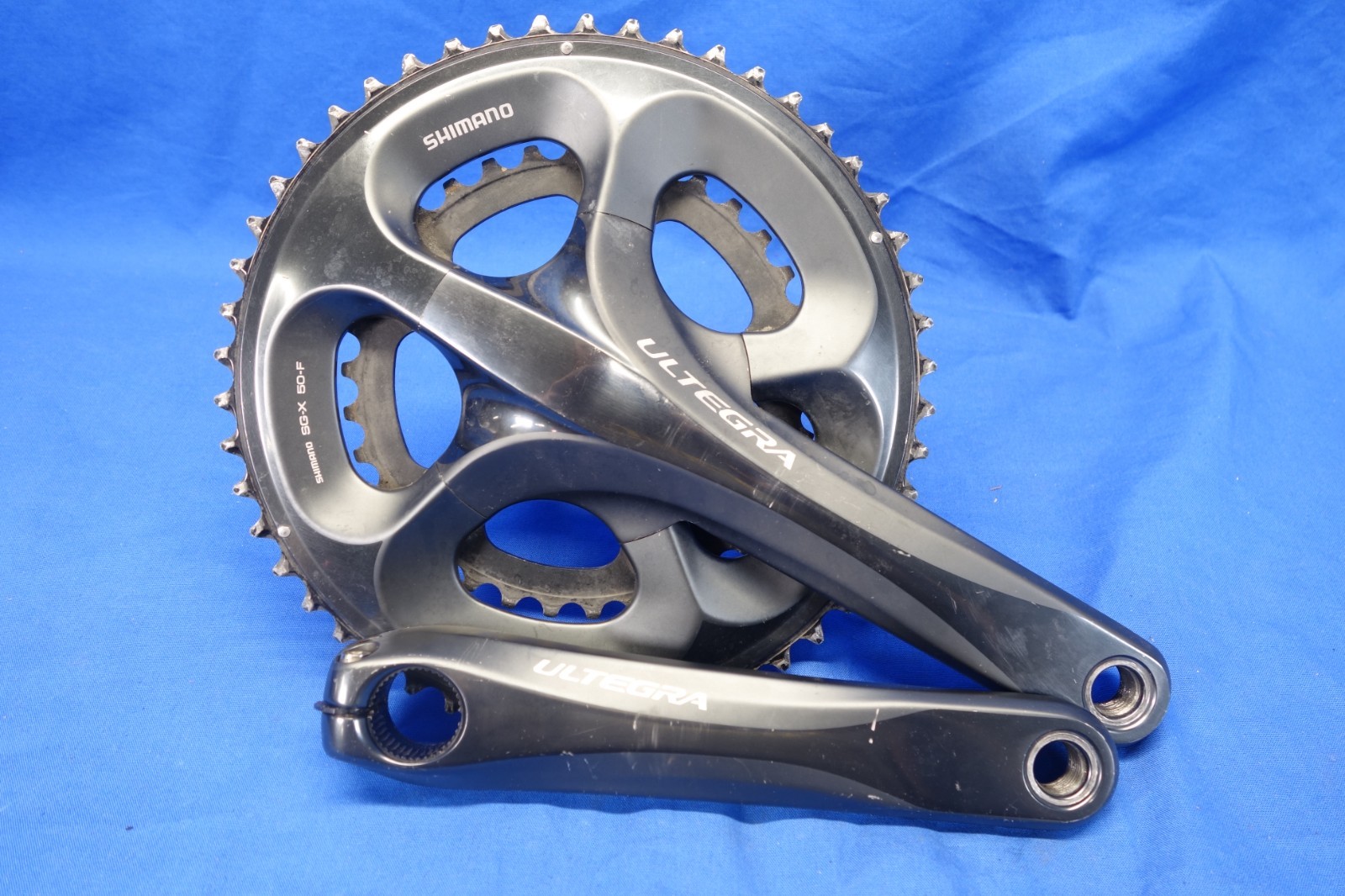 Shimano Ultegra FC-6750 2 x 9/10 Road Bike Crankset, 50/34t, 170mm Arm Length