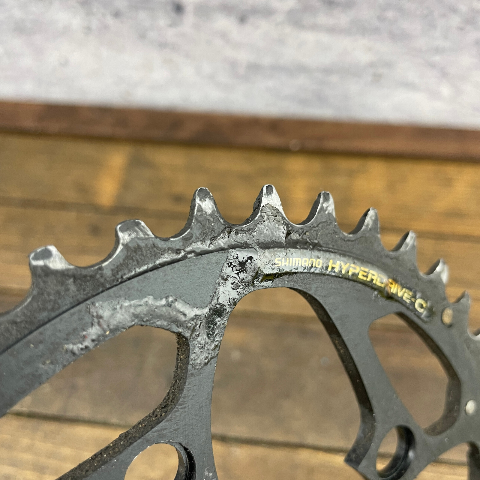 Vintage Shimano 42t Chainring 42 Tooth 42t 94 BCD FC-M737 Hyperdrive C I-42
