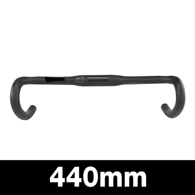 Full Carbon Road bike Handlebar Drop Bar Accessories 380mm 400mm 420mm 440mm
