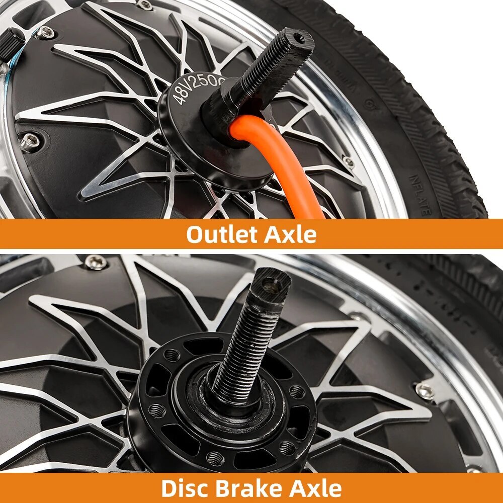 12 inch Hub Motor Scooter Split Wheel Electric Vehicle Scooter Driving Motor