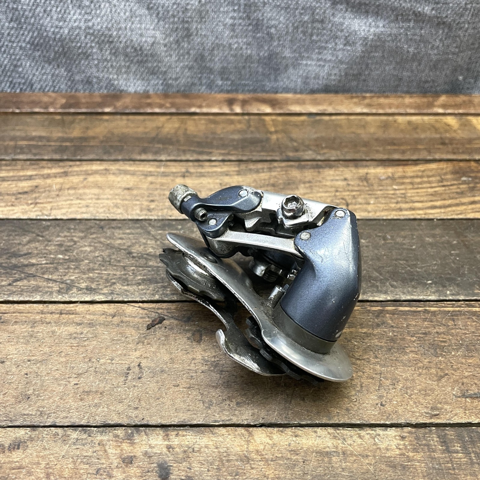 Vintage SunTour GPX Rear Derailleur Short Cage Hanger Silver Japan Road 220g