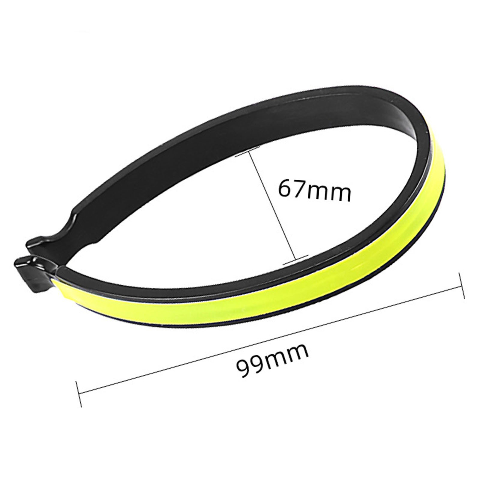 Reflective Clips Bicycle Pants Clip 10.1 Cm X 1.1 Cm Reflective Strips Hot Sale